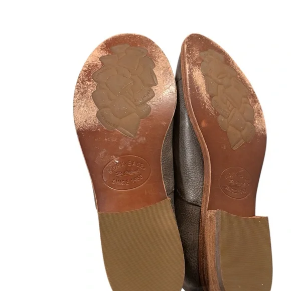 Kork-Ease grey/taupe niseda oxfords leather 7.5 - Picture 6 of 7